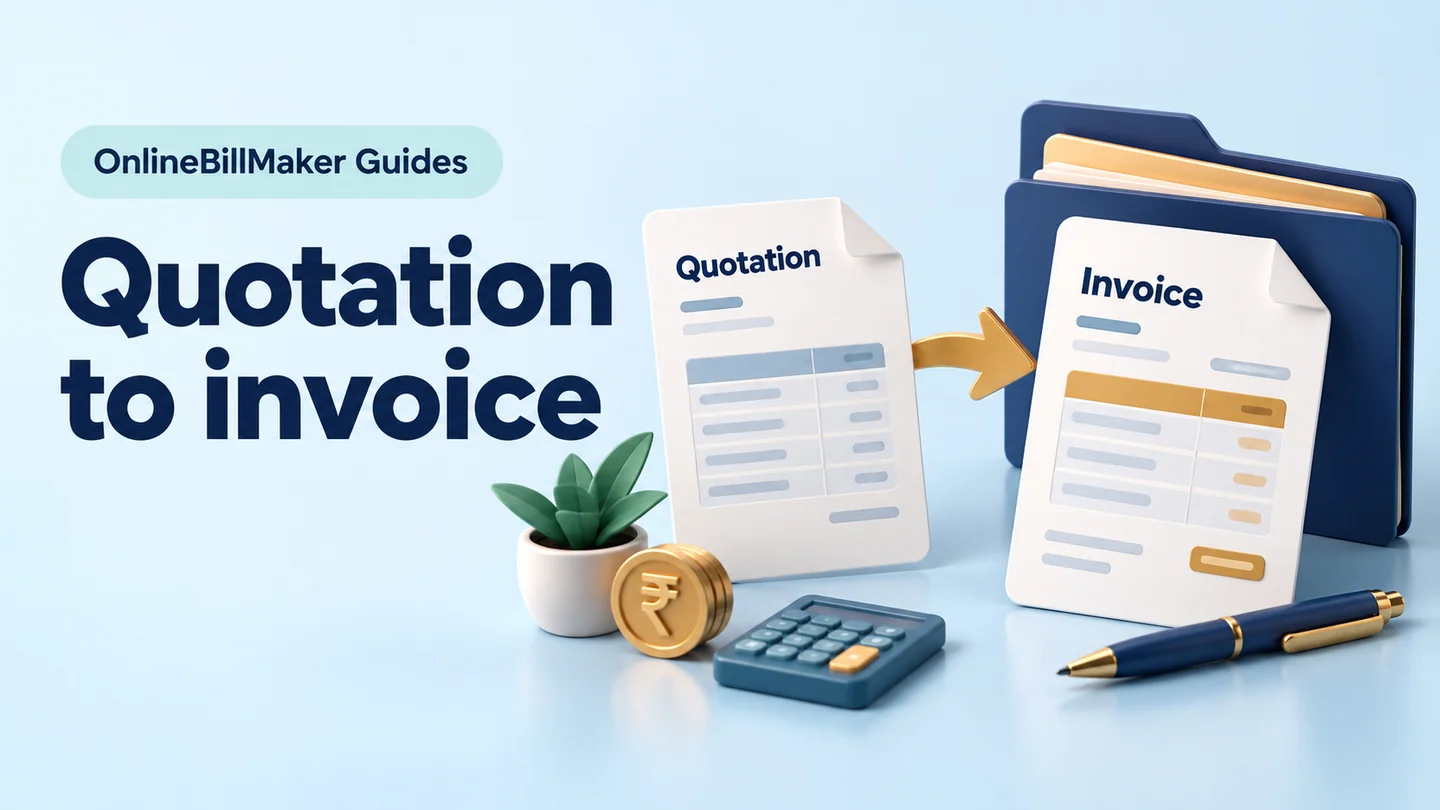 From Quotation to Invoice: Keep the Agreed Scope Traceable — editorial illustration