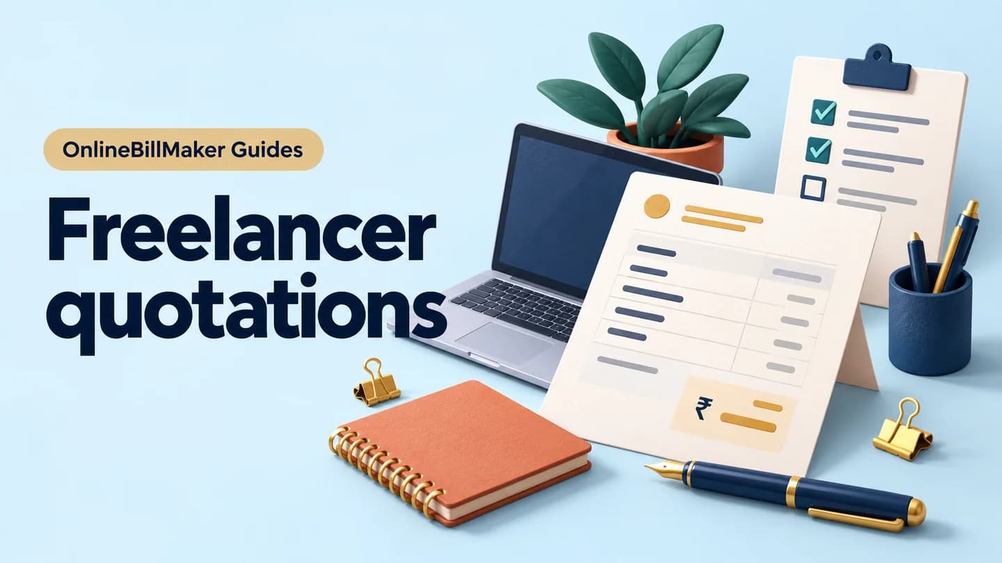 A Freelancer Quotation That Defines Work, Revisions and Payment — editorial illustration