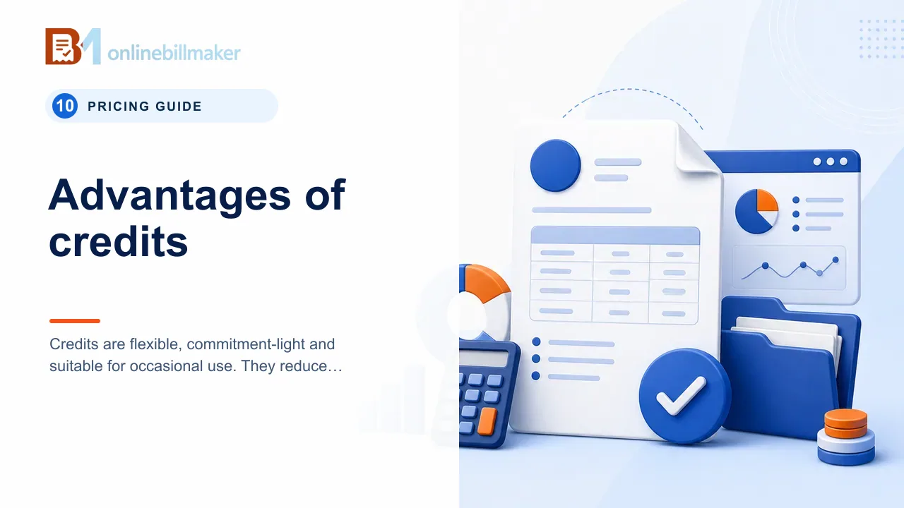 credits vs subscription billing tools