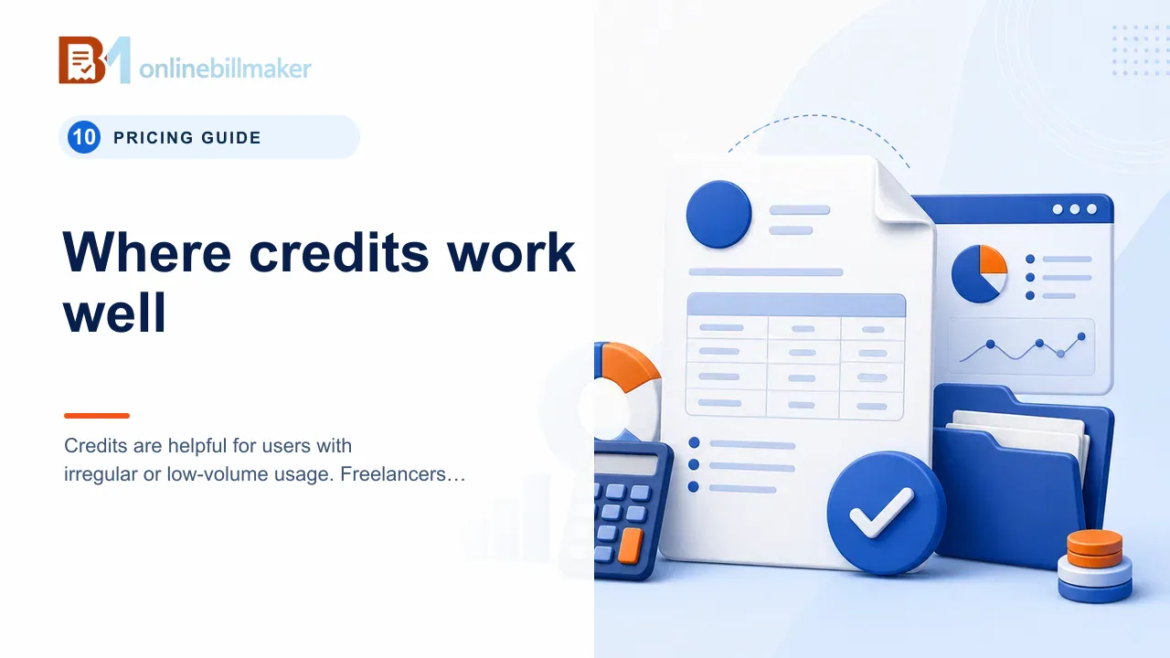 credits vs subscription billing tools
