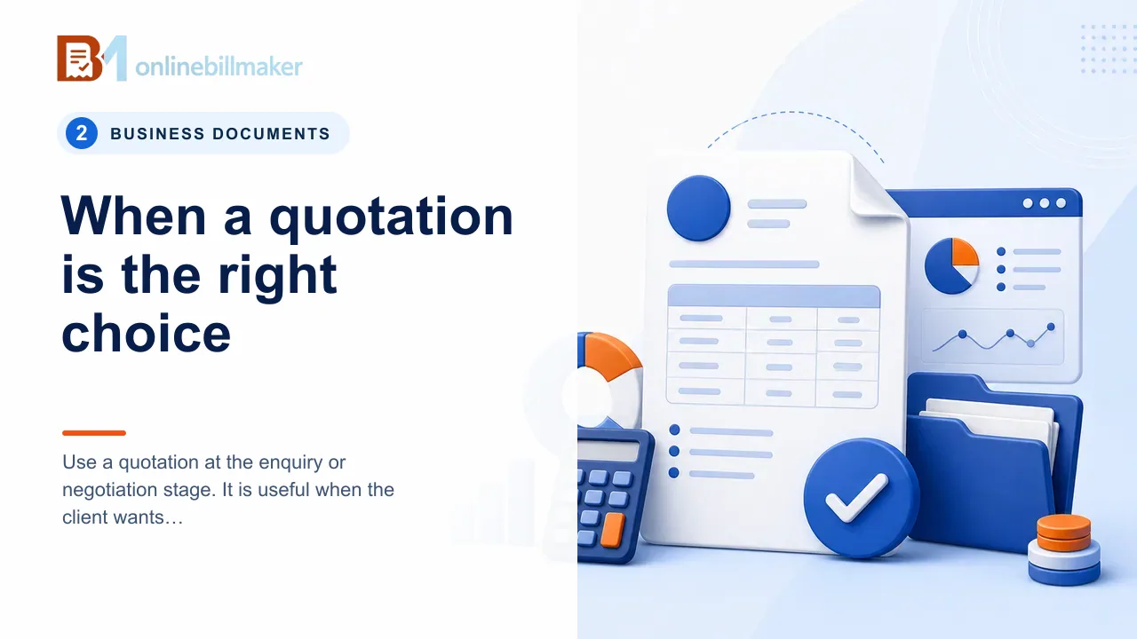 invoice vs quotation
