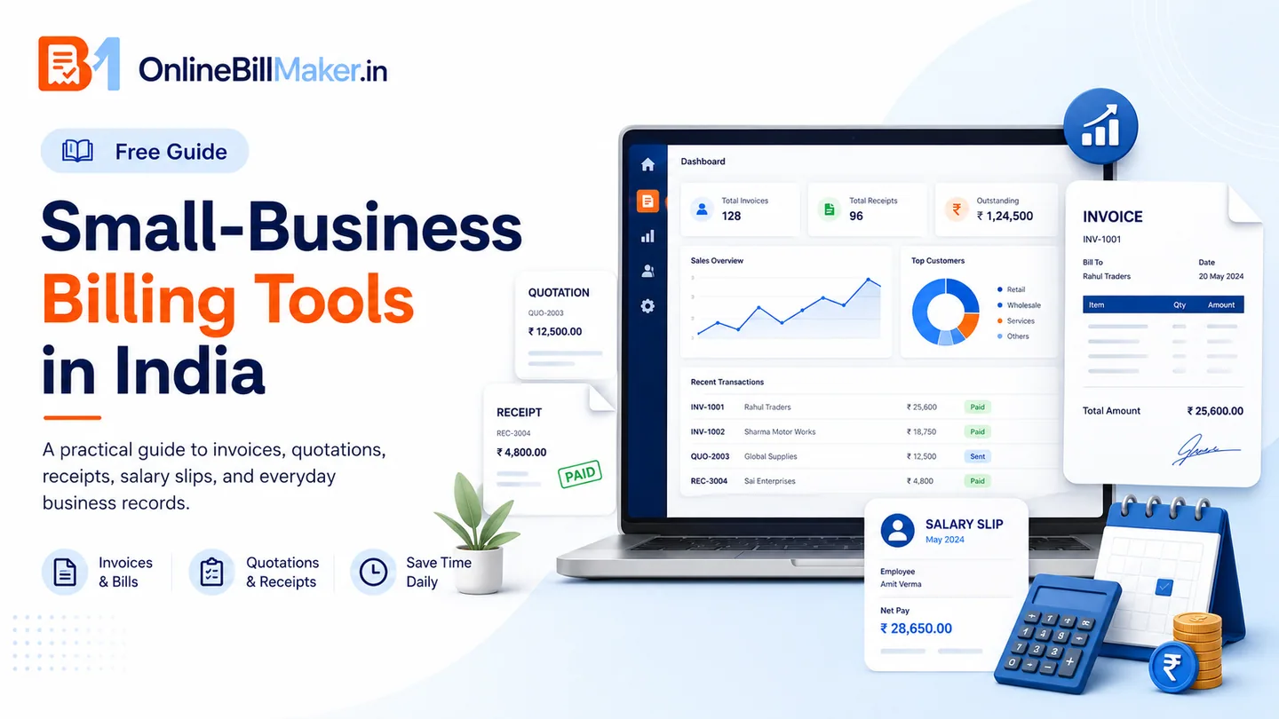 small business billing tools India