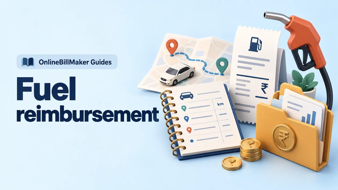 Fuel Reimbursement Documents: From Receipt to Approved Claim — editorial illustration