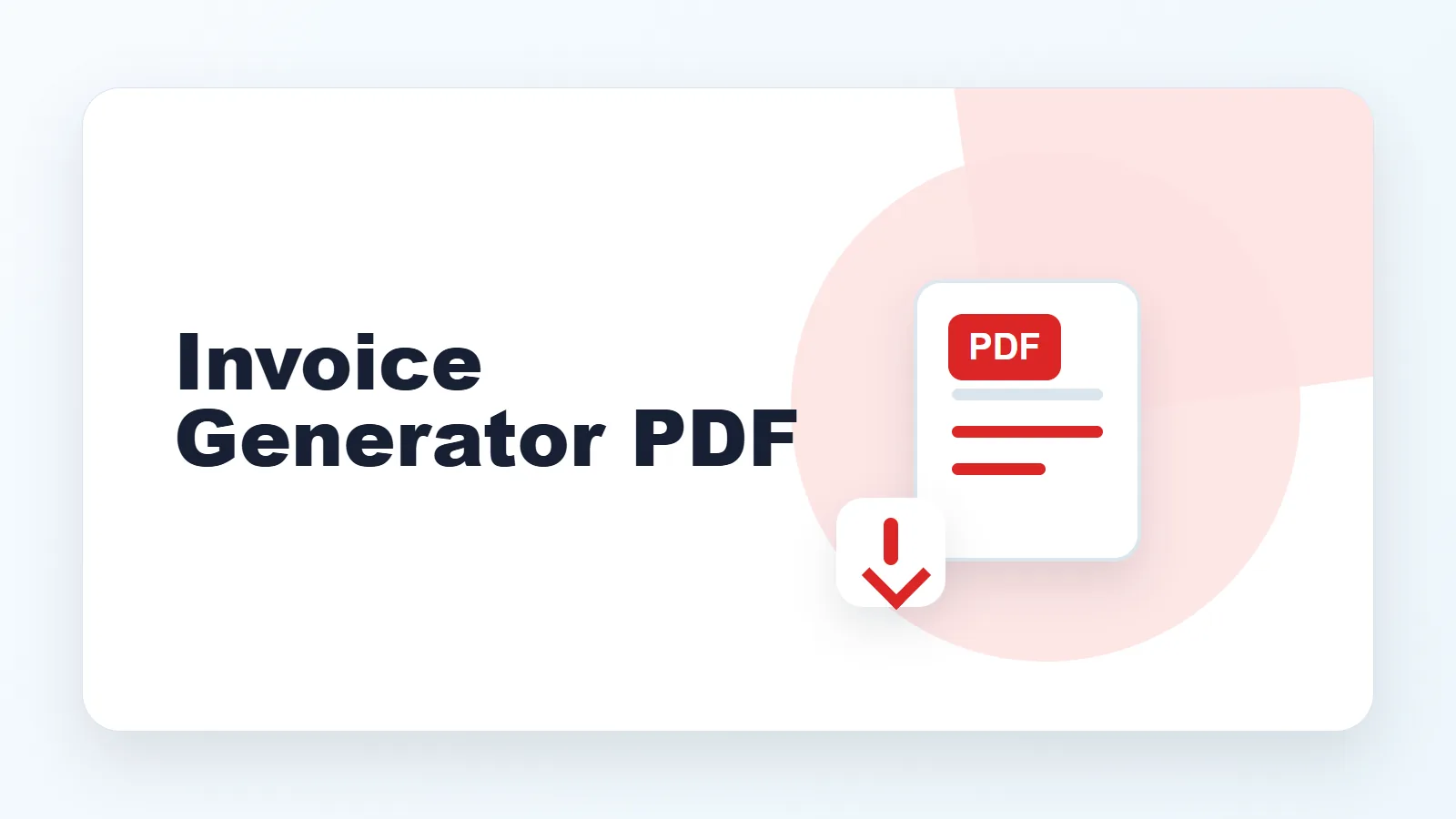 Invoice Generator PDF: Create Shareable Invoice Files Online banner